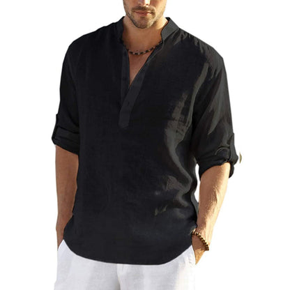 Men's Cotton & Linen T-Shirt™