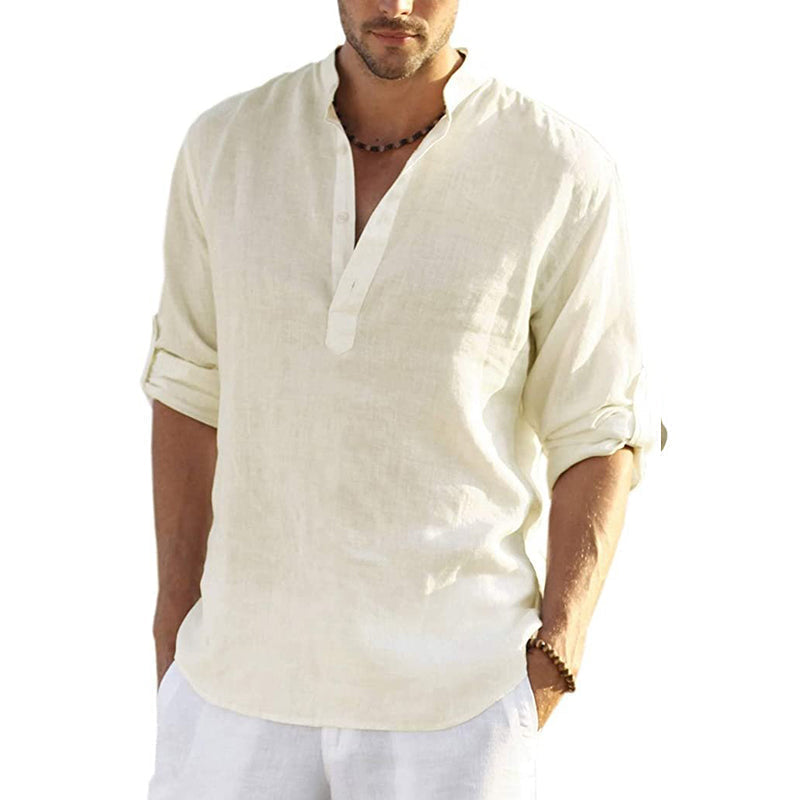 Men's Cotton & Linen T-Shirt™