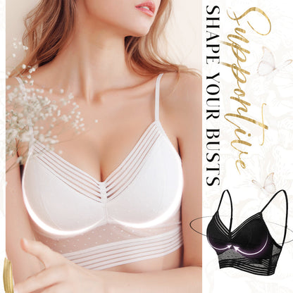 Invisible Low Back Lace Bra