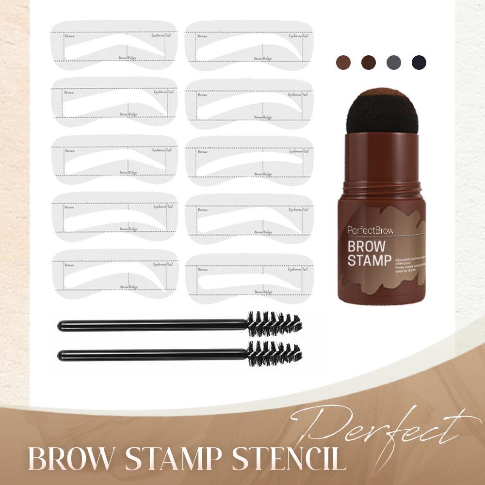 Perfect Brows Stencil & Stamp Kit™