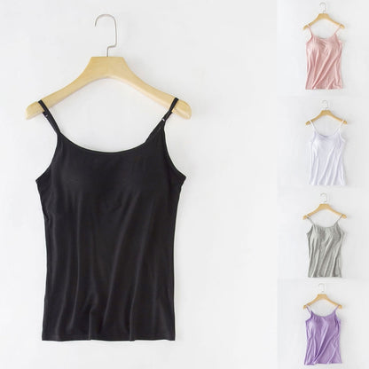 Tank With Built-In Bra (2-in-1 Camisoles)