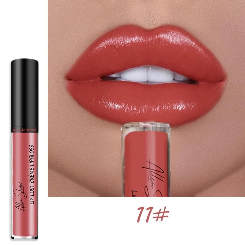 12 Color Cream Texture Waterproof Lipstick™