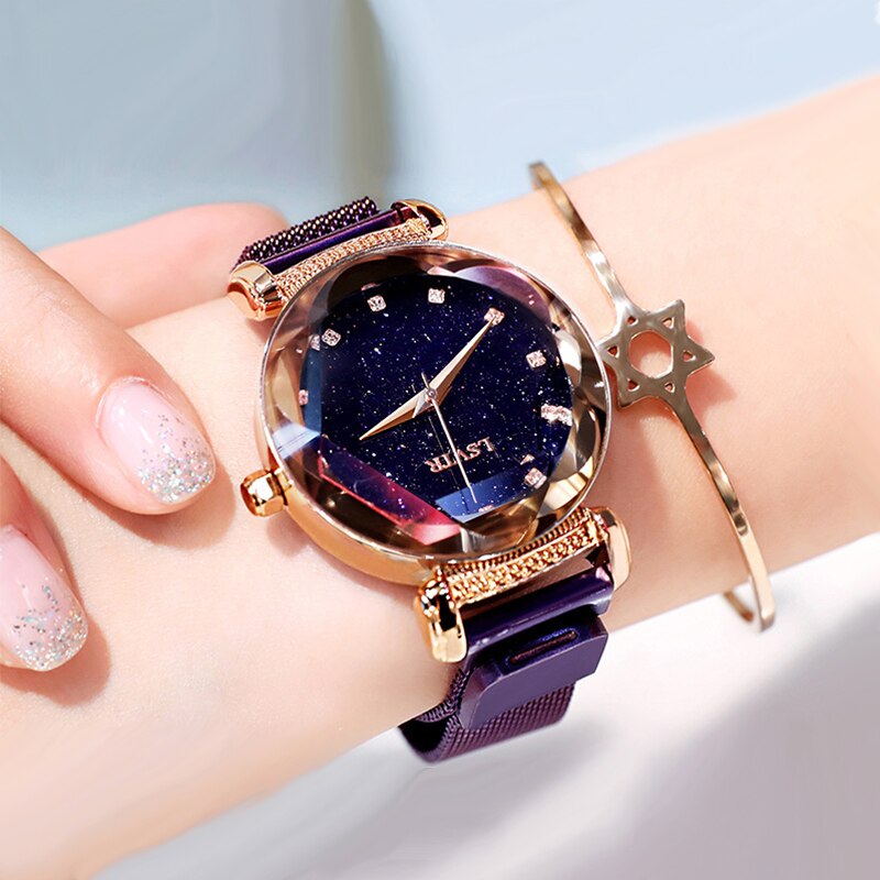 Creative Magnetic Starry Sky Watch