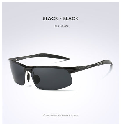 2022 Men's Photochromic Sunglasses with Anti-glare Polarized Lens