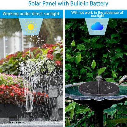 Solar-Powered Fountain Kit™