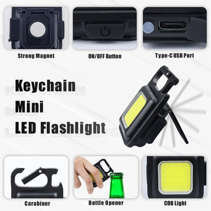 Rechargeable COB Waterproof Portable LED Work Light